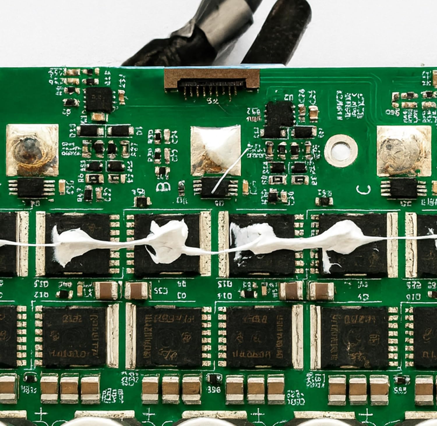 HighTechCOM 2W/mK Wärmeleitkleber, Flüssig 100g - Ultimativer Kühlkörperkleber für Heatsink, LED, RAM, GPU & Leistungselektronik, Silikon mit Aluminiumbestandteilen